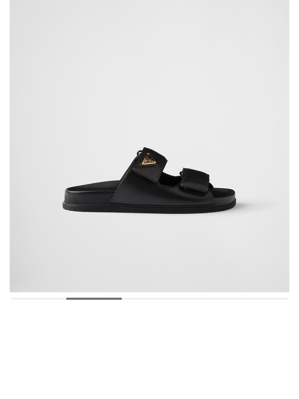 Prada Nappa Leather Slides - Picture 6 of 8